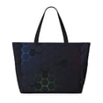 thumbnail image 2 of Fotbe Modern Hexagonal Neon Grid Bolsa de Viaje para Playa - Resistente al Agua, Bolsa Tote de Gran Capacidad y Ligera con 7 Bolsillos para Mujeres y Hombres, 2 of 7