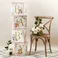 thumbnail image 3 of Kate Aspen Woodland Baby Shower Pink Guest Book Frame Alternative with 30 Wooden Bear, Baby Boxes with Letters, Sign in Decorations for Baby Shower Party, 3 of 7