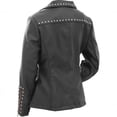 thumbnail image 2 of Wmns Faux Lthr Studded Jkt 2x - GFJPS2X, 2 of 2