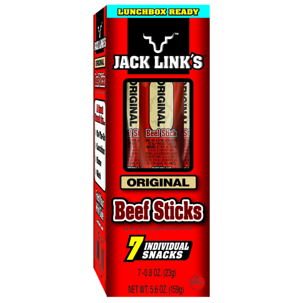 Jack Link's Original Beef Stick, 0.8 Oz., 7 Count