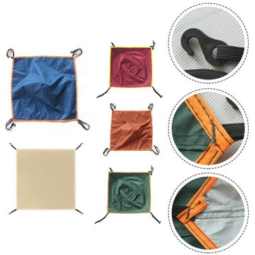 Taituoti Outdoor Camping Tent Tarp Roof Cover Awning Canopy Waterproof Cover 56X56Cm,Beige