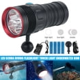 thumbnail image 2 of Lampe Torche de Plongée LED Sous-Marine 80M Imperméable à l'Eau pour l'Extérieur, 2 of 7