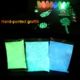 thumbnail image 3 of Polvo fluorescente, 100 g Pigmentos luminiscentes profesionales Color fosforescente Fotoluminiscencia No tóxica Aluminio Estroncio Aluminio Luces de neón Noches en pigmentos os Para Uñas Octpeak  NO, 3 of 7