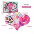 thumbnail image 2 of Kids Girls Makeup Sets - Washable Makeup Sets - Lollipop Cosmetics Beauty Toys Pretend Play Girls Princess Makeup Case Set, 2 of 3