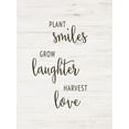 thumbnail image 2 of CAD Designs 19x24 White Modern Wood Framed Museum Art Print Titled - Harvest Love, 2 of 4