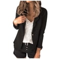 thumbnail image 2 of BEFOKA Cardigan Blouses for Women Casual Jackets Dressy 2025 Blazers Long Sleeve Tops for Women Business Casual Outfits Office Work Suit Loose Fits for Fall Winter S-XL, 2 of 8