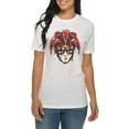 thumbnail image 3 of Big Size Joker Face Graphic Design Deluxe Jersey T-Shirt - White 3XL, 3 of 4