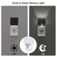 thumbnail image 3 of Balery Lavender Flowers Luz Nocturna LED con Sensor Automático, Enchufe con Sensor Crepuscular, Luz Suave de 0.5W para Dormitorio, Pasillo, Baño-UK, 3 of 7