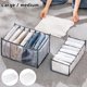 thumbnail image 2 of Cajas de almacenamiento de ropa de 7 rejillas Caja de almacenamiento plegable Caja de almacenamiento con compartimento para jeans Caja de separación de malla de cajón Caja de separación de pantalones Muyoka Hogar, 2 of 6