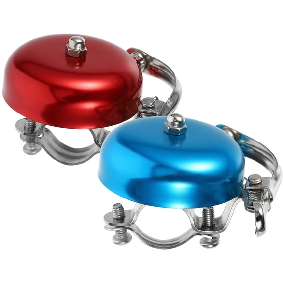 BESTYASH 2Pcs Aluminum Alloy Bike Bell Assorted Colors Convenient Road Cycling Bell