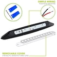 thumbnail image 4 of Leisure LED RV Exterior 13 Inch Awning Porch Light 12 Volt 400 Lumen BLACK No Switch, 4 of 5