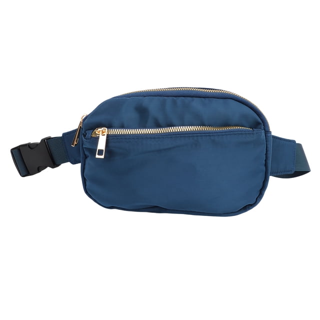 Riñonera de moda de gran capacidad, tela Oxford, bolsa de pecho para correr, senderismo, viajes, entrenamiento, color azul real