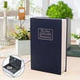 thumbnail image 4 of Birdeem Hidden Book Safe, Metal Diversion Safe with Lock, Disguised as a Faux Book for Home Office, Secure Storage for Valuables, Jewelry, and Documents, 4 of 6