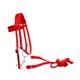 thumbnail image 5 of Brida para caballo con riendas, arnés práctico con cojín suave, cuerda de guía versátil Rojo S, 5 of 9