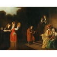 thumbnail image 3 of Cornelis Bisschop 18x15 Black Modern Framed Museum Art Print Titled - Portrait of a Family in an Old-Testament Setting, 3 of 5