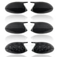 thumbnail image 4 of Forged Carbon Look-Replacement Rearview Side Mirror Covers Cap For BMW E90 E91 E92 E93 E81 E87 E82 E88 3 1 Series M Accessories Carbon Fiber Gloss, 4 of 7