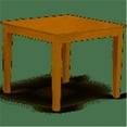 thumbnail image 2 of East West Furniture OXT-OAK-T Oxford Square Dining Table- Oak Finish, 2 of 2