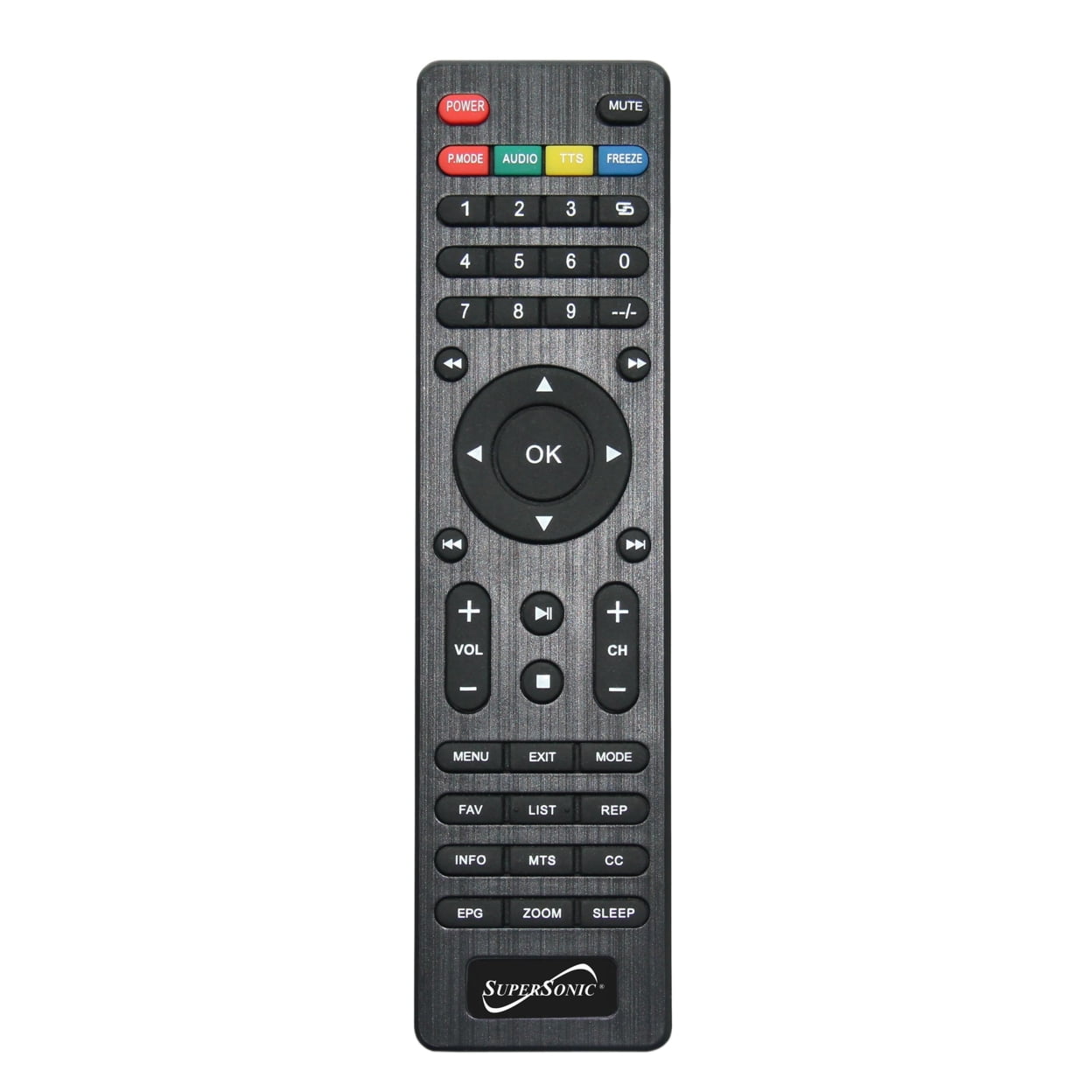 Supersonic SC-2816 16-Inch Widescreen LED TV with Crisp Display, USB/MMC/HDMI Inputs, Rechargeable Battery, FM Radio, and AC/DC Compatibility - Perfect for RVs, Home, and On-The-Go Entertainment