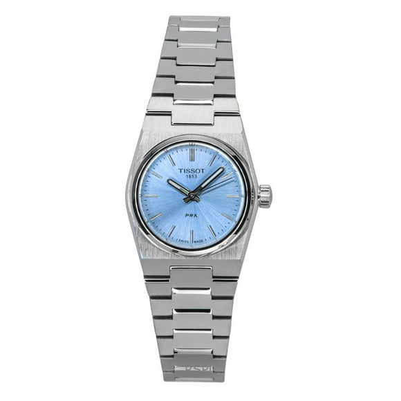 Tissot PRX Stainless Steel Ice Blue Dial Quartz T137.010.11.351.00 100M Women's Watch