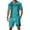Green&1080, variant on CONFREE Mens 2 Peice Shorts Sets Casual Men's Summer Outfits Set Graphic Polo Shirts Shorts Athletic Sweat Suit for Men