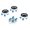 Set 1, variant on Sofa Mover Roller Wheel Set Heavy Duty Furnitures Mover Lifting Moving Furniture Helper Appliance Slider for Washer