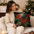thumbnail image 2 of Zznnkj Christmas Throw Pillow Covers, 18 x 18 Inch, Soft Comfortable Linen Pillowcases for Sofa Bedroom Couch Winter Holiday Party Home Decor, 2 of 7