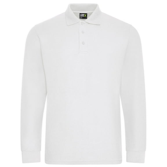 PRO RTX Mens Pro Pique Long-Sleeved Polo Shirt