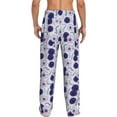 thumbnail image 3 of Goofa Daisies Flowers Printed Soft Pajama Pants for Men, Wide Leg Comfy Casual Lounge Yoga Pants-X-Large, 3 of 9