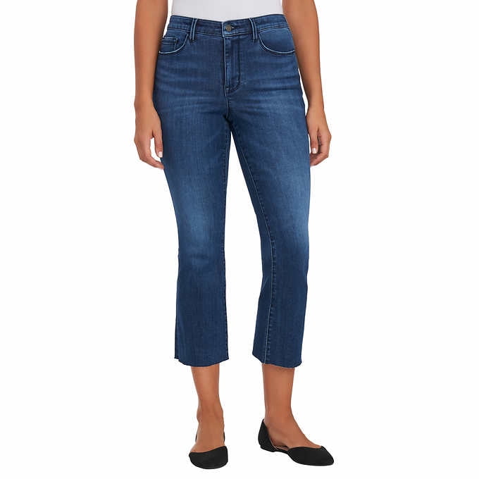 Social Standard by Sanctuary Denim Ladies' Crop Kick Jeans, Lennox Blue ...
