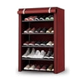 thumbnail image 1 of Zapatera de 5 Niveles Multifuncional | Estante para Zapatos | Almacenamiento de Calzado de Acero Inoxidable | Closet Organizador para Tenis | Tela Impermeable, 1 of 5