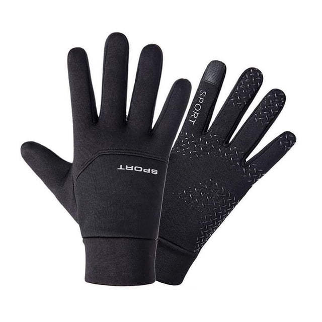 SHIBUN Lightweight Outfield Football Receiver Gloves, Black, Youth & Adult Sizes, Anti-Slip Grip, Water Resistant, Breathable, All-Weather Performance