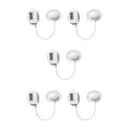 thumbnail image 1 of braveheart Secure Cabinet Window Lock 4-Digit Childproof Self Adhesive Door Lock Enhanced Safety for Home White 5Set, 1 of 6