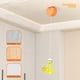 thumbnail image 5 of Entrenador de raqueta de bádminton noctilucente para interiores, para una sola persona, con autocombate, resiliencia automática, giro, herramienta de entrenamiento individual para niños., 5 of 7