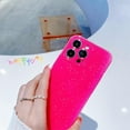 thumbnail image 6 of for iPhone 13 Pro Max Case Glitter Bling Cute Women Girl Phone Case Soft Twinkle Sparkly Protective Case for iPhone 13 Pro Max-Fluorescent Pink, 6 of 14