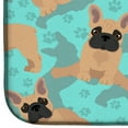 thumbnail image 4 of Carolines Treasures MLM1050DDM 21 x 14 in. Blue, Fawn French Bulldog Dish Drying Mat, 4 of 5