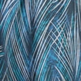 thumbnail image 4 of Designart 'Tropical Blue Palm Leaves' tropical Curtain Panel, 4 of 5