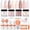 Brown Pink, variant on Modelones Impregnation Powder Nail Set Starter, 20 Colors Pink, Reddish Brown Spring & Summer Dipping Powder Liquid Set Base & Top Activator for French Nail Salon DIY Kit