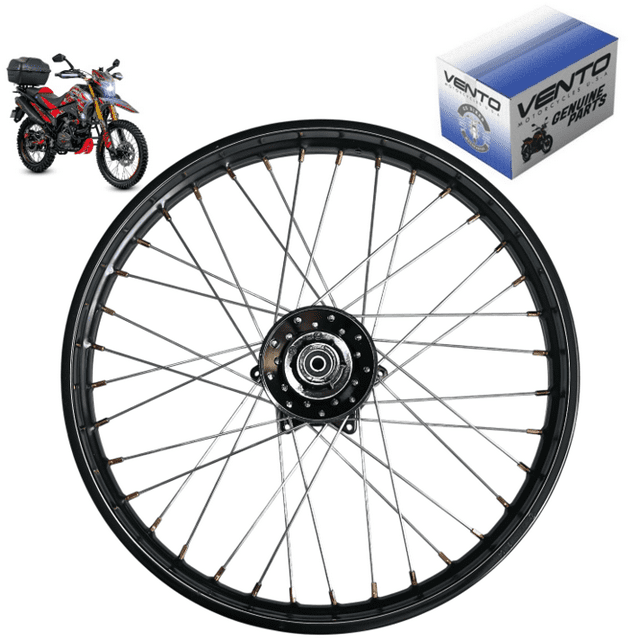 Rin Delantero Original Para Moto Vento Crossmax 300 Rally Negro