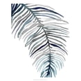 thumbnail image 2 of Scarvey, Emma 15x17 White Modern Wood Framed Museum Art Print Titled - Blue Feathered Palm II, 2 of 4