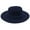 515_Blue1, variant on CYSFASHION Fedora Hats for Women Panama Wedding Guest Dress Wide Brim Hair Accessories Tea Party Women's Sun Hats Red1
