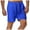 Blue, variant on Mens Casual Shorts Candy Colored Quarter Pants Mens Sports Loose Quick Drying Thin Beach Pants Men Shorts Yellow XL