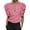 a-84RD218, variant on Womens Sleeveless Lapel V Neck Double Ruffle Shoulder Solid Color Loose Tops Elegant Office Relaxed Fit Casual Blouse Shirts For Ladies Casual Top Red XXL