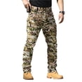 thumbnail image 3 of Men's Construction Cargo Pants Ripstop Hiking Big and Tall Work Trousers, 3 of 6