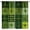 St Patricks Day-1, variant on Shamrock Logo White Green Buffalo Grove Window Valance St. Patricks Day Straw Money Love Symbol Cafe Kitchen Dining Room Window Decoration Polyester 54x18 Inch