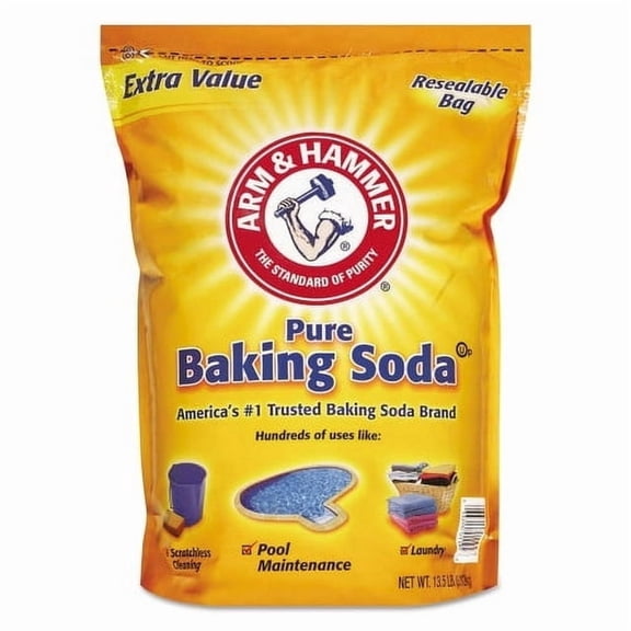1PK Baking Soda, 13-1/2 Lb Bag, Original Scent