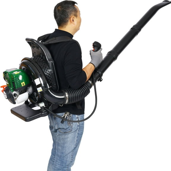 4-Stroke Backpack Leaf Blower,Gas 37.7cc,1.5hp 580cfm ,Super Light Weight 16.5lbs