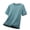 Dark Green, variant on Men Athletic Short Sleeve T-Shirt - Quick Dry Sports Performance Tee for Men Running Training Activewear(Navy/XXXXL)