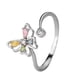 thumbnail image 1 of Anillo giratorio ajustable en plata S925, 1 of 5
