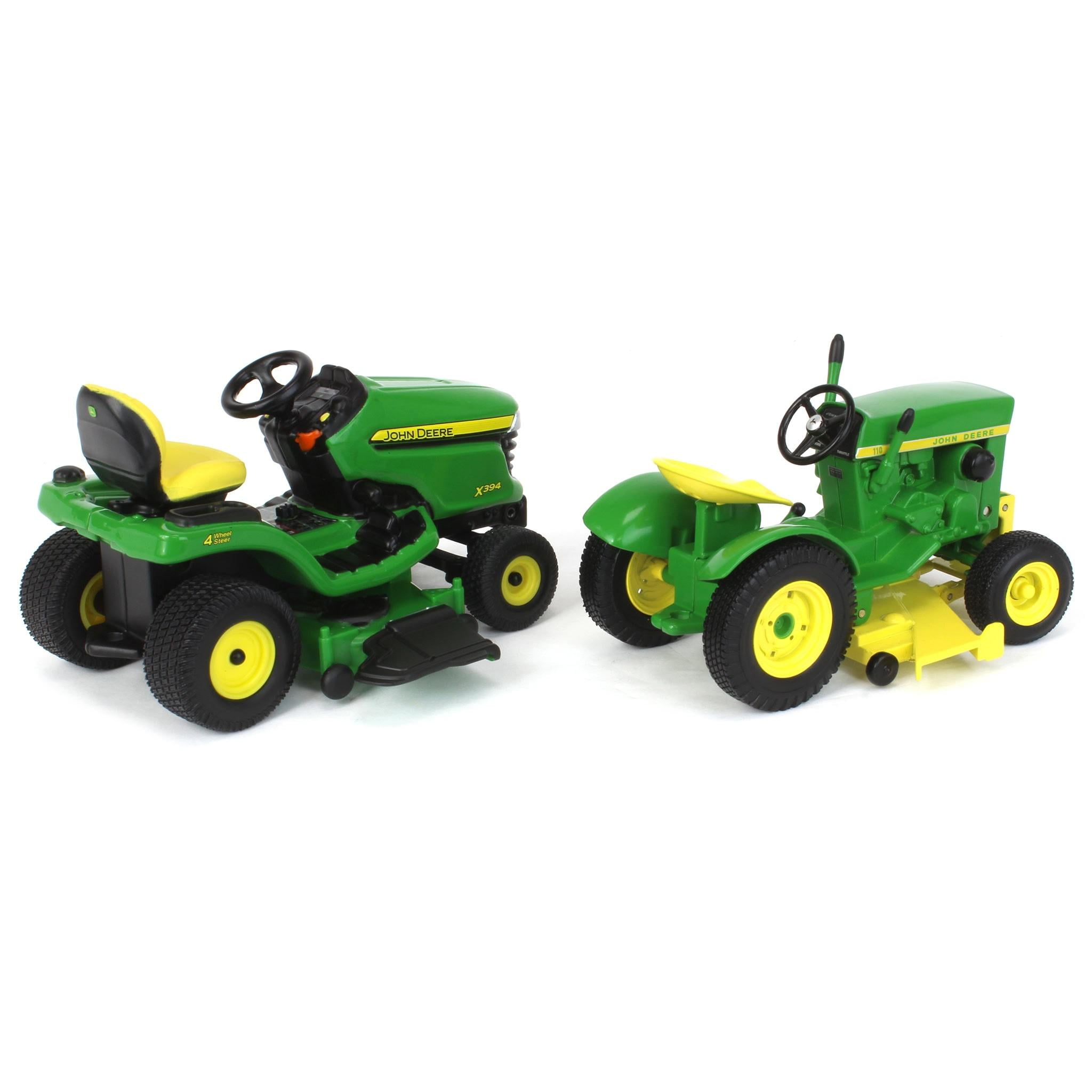 スーパーセール 目玉商品 ERTL 1/16 John Deere 110 & X394 60th Anniversary Lawn スキー