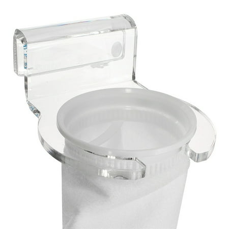unbranded 1PC 4 Inch Aquarium Seawater Filter Bag Holder Mount Bracket Fish Tank Water Sump Filters Bag Bracket Support Frame